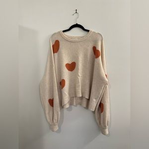 Madewell Heart Sweater